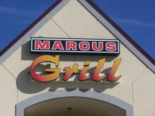 front sign